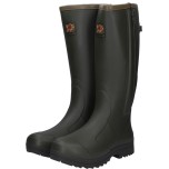 Gateway Pheasant Game Zip Wellies - Dark Olive - 18" 5mm Neoprene Wellington Boots 